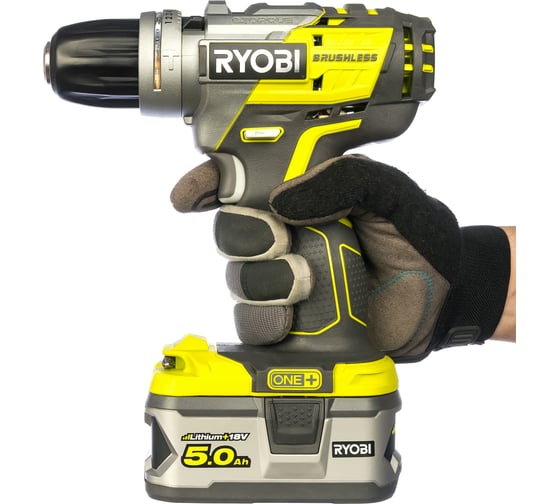 Бесщеточная ударная дрель-шуруповерт Ryobi ONE+ R18PDBL-252S 5133003614