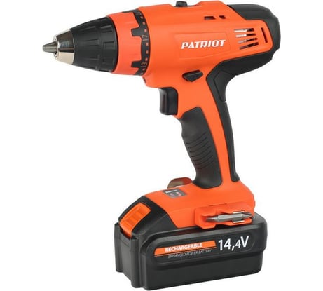 Аккумуляторная дрель-шуруповерт PATRIOT BR 140 180301420