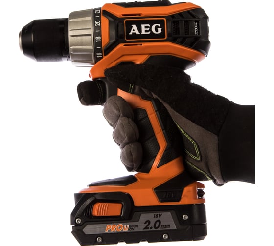 Аккумуляторная дрель-шуруповерт AEG Compact BS18C2 LI-202C 4935459721