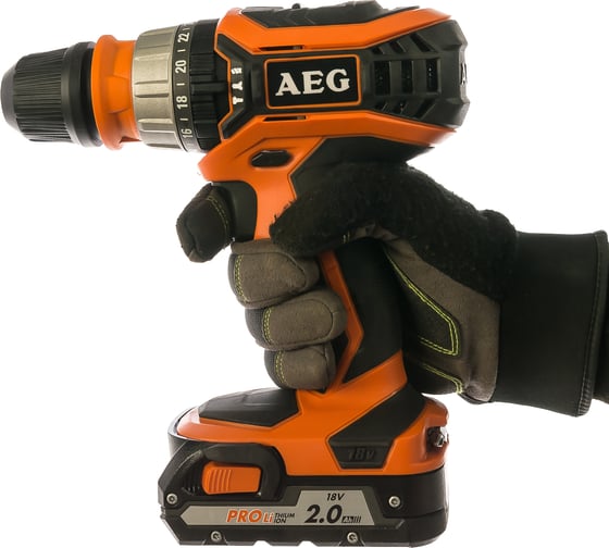 Аккумуляторная дрель-шуруповерт AEG BSB18C2X LI-202C 4935459424