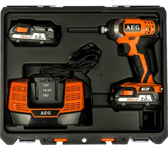 Импульсный винтоверт в кейсе AEG BSS18C LI-202C 4935459899