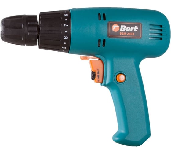 Электрическая дрель-шуруповерт Bort BSM-250X 91272584