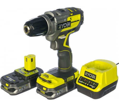 Бесщеточная дрель-шуруповерт Ryobi ONE+ R18DDBL-225S 5133003610