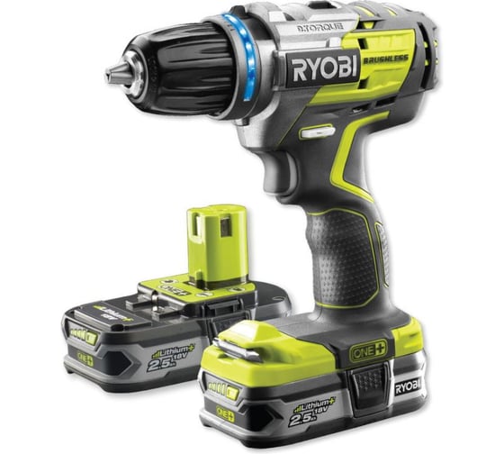 Бесщеточная дрель-шуруповерт Ryobi ONE+ R18DDBL-225S 5133003610