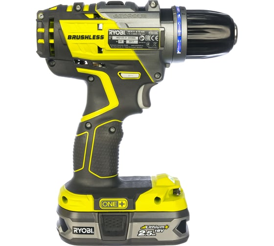 Бесщеточная дрель-шуруповерт Ryobi ONE+ R18DDBL-225S 5133003610