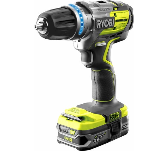 Бесщеточная ударная дрель-шуруповерт Ryobi ONE+ R18PDBL-225S 5133003613