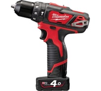 Аккумуляторная дрель-шуруповерт Milwaukee M12 BPD-402С 4933441935