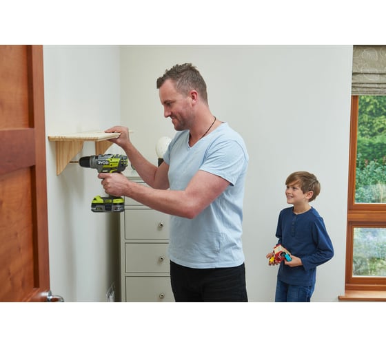 Бесщеточная ударная дрель-шуруповерт Ryobi ONE+ R18PDBL-220S 5133003436