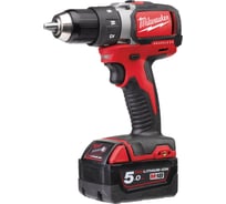 Аккумуляторная дрель-шуруповерт Milwaukee M18 BLDD-502C 4933448458