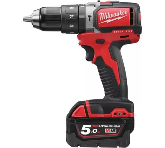 Аккумуляторная дрель-шуруповерт Milwaukee M18 BLPD-502C 4933448472 1