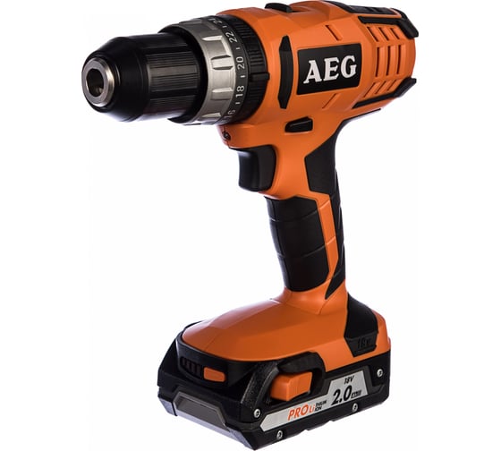 Ударная дрель-шуруповерт AEG BSB18G2 LI-202C 4935459752 1