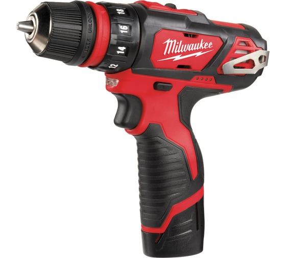 Аккумуляторная дрель-шуруповерт Milwaukee M12 BDDX-202X 4933447136 1