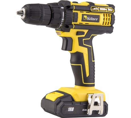 Аккумуляторная дрель-шуруповерт Kolner KCD 18/2-2L 8020100472