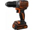 Бесщеточная дрель-шуруповерт Black&Decker BL186KB 1