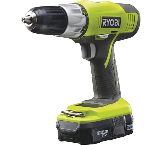 Дрель-шуруповерт Ryobi ONE+ R18DDP-LL13S 5133002075