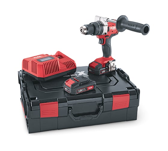 Аккумуляторная дрель-шуруповерт FLEX PD 2G 18/2.5 Set 436585