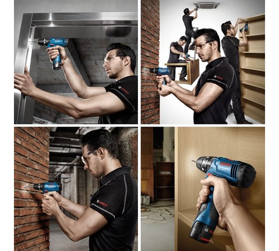 Аккумуляторная ударная дрель-шуруповерт Bosch GSB 120-LI 0.601.9F3.006