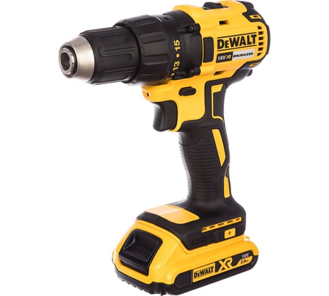 Беcщеточная дрель-шуруповерт DEWALT DCD777D2T