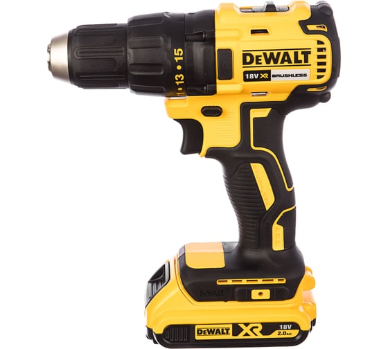 Беcщеточная дрель-шуруповерт DEWALT DCD777D2T