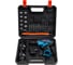 Аккумуляторная дрель-шуруповерт AktiTool CD12G SET (12 В, 2 аккум  1500 мАч, кейс, гибкий удлинитель)  101203 10