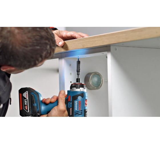 Аккумуляторная дрель-шуруповерт Bosch GSR 18 V-EC FC2 0.601.9E1.105