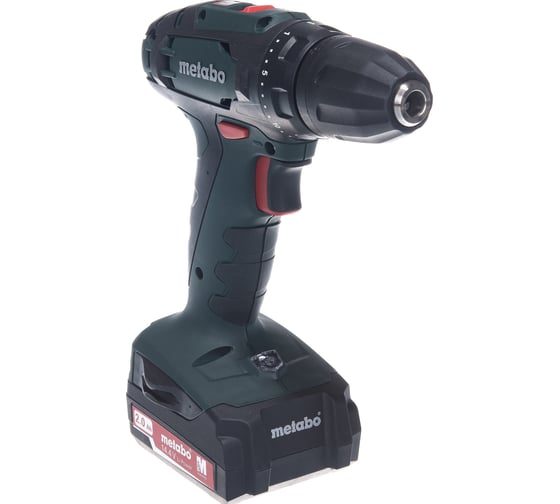 Аккумуляторная дрель Metabo BS 14.4 1x2.0 Ач, Li-Ion, 10 мм, кейс 602206510