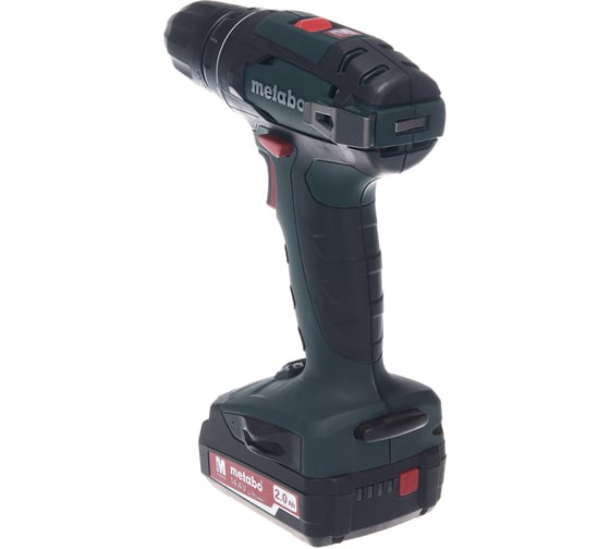 Аккумуляторная дрель Metabo BS 14.4 1x2.0 Ач, Li-Ion, 10 мм, кейс 602206510