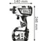Аккумуляторная дрель-шуруповерт Bosch GSR 18V-60 FC 0.601.9G7.101 3