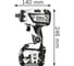 Аккумуляторная дрель-шуруповерт Bosch GSR 18V-60 FC 0.601.9G7.100 7