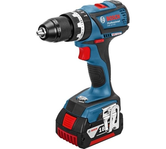 Аккумуляторная ударная дрель-шуруповерт Bosch GSB 18 V-EC 0.601.9E9.104