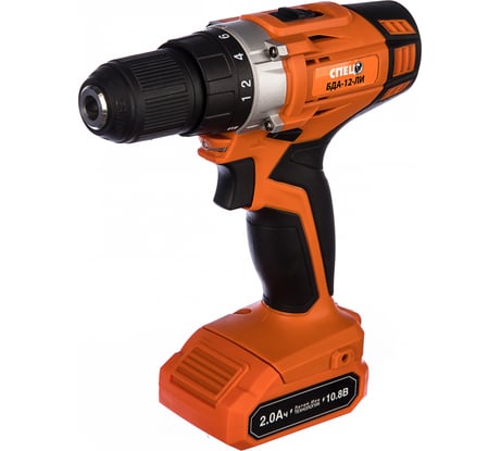 Аккумуляторная дрель-шуруповерт Спец БДА-12 Ли 3311