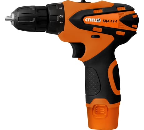 Аккумуляторная дрель-шуруповерт Спец БДА-12-1 3310