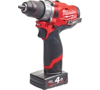Аккумуляторная дрель-шуруповерт Milwaukee M12 FDD-402X FUEL 4933459818