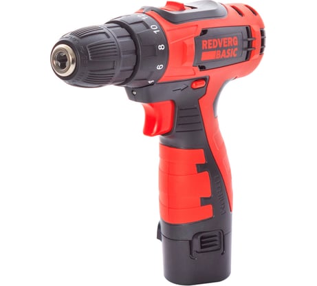 Аккумуляторный шуруповерт REDVERG Basic SD12LE/1-2 6680816