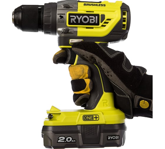 Бесщеточная дрель-шуруповерт Ryobi ONE+ R18PD51-220S 5133003887