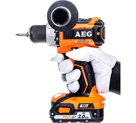 Бесщеточная дрель-шуруповерт AEG BS18C2BL LI-202C 4935464094