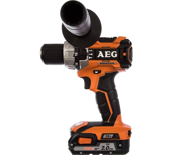 Бесщеточная дрель-шуруповерт AEG BSB18C2BL LI-202C 4935464096