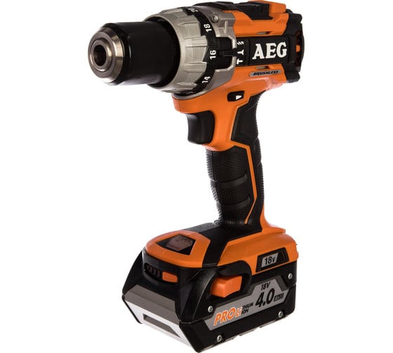 Бесщеточная дрель-шуруповерт AEG BSB18C2BL LI-402C 4935464097