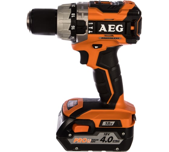 Бесщеточная дрель-шуруповерт AEG BSB18C2BL LI-402C 4935464097