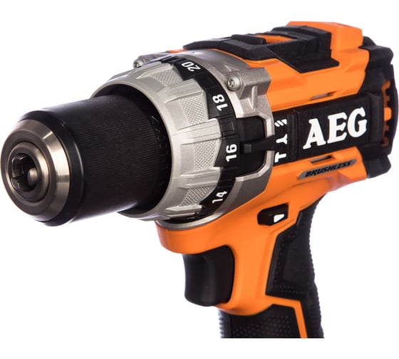 Бесщеточная дрель-шуруповерт AEG BSB18C2BL LI-X02C 4935464098