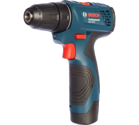 Дрель-шуруповерт Bosch GSR 120-LI + набор бит + набор сверл 0.601.9F7.004