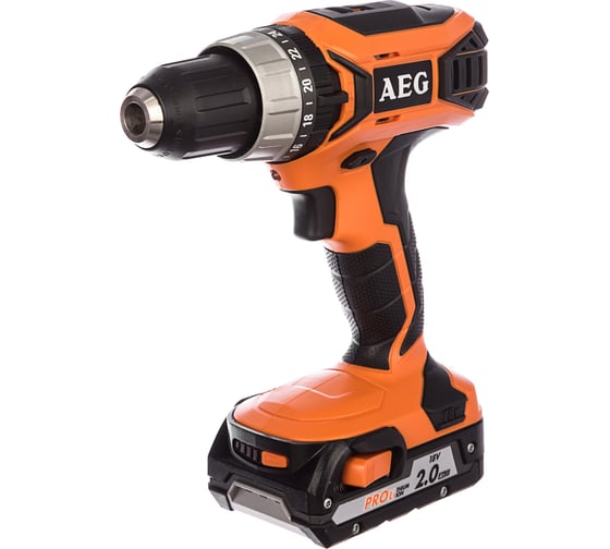 Аккумуляторная ударная дрель-шуруповерт AEG BSB18G3LI-202C 4935464103