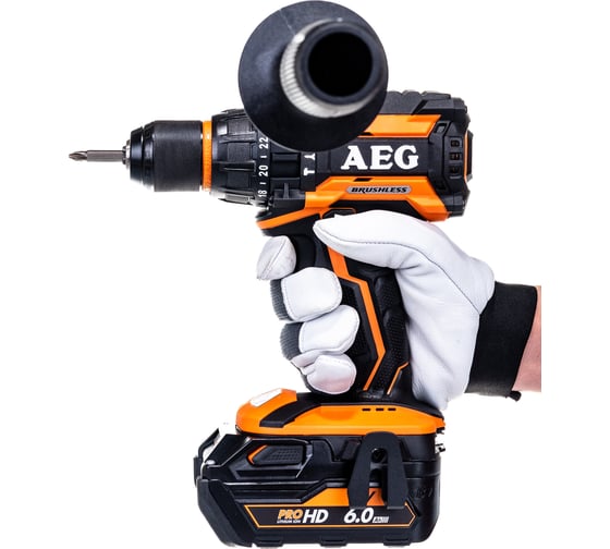 Бесщеточная ударная дрель-шуруповерт AEG BSB18BL LI-602C 4935464100