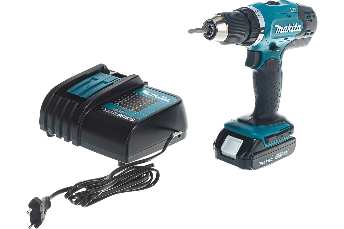 Аккумуляторная дрель-шуруповерт Makita DDF453SYX5 - выгодная цена, отзывы,  характеристики, 1 видео, фото - купить в Москве и РФ