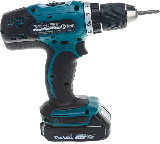 Аккумуляторная дрель-шуруповерт Makita DDF453SYX5