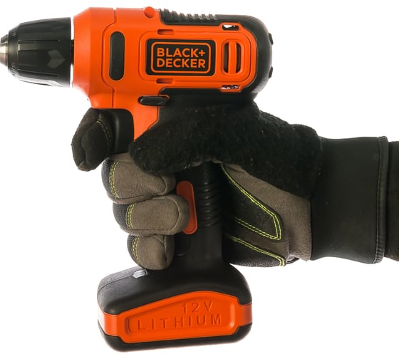 Компактная аккумуляторная дрель-шуруповерт Black&Decker LD12SP