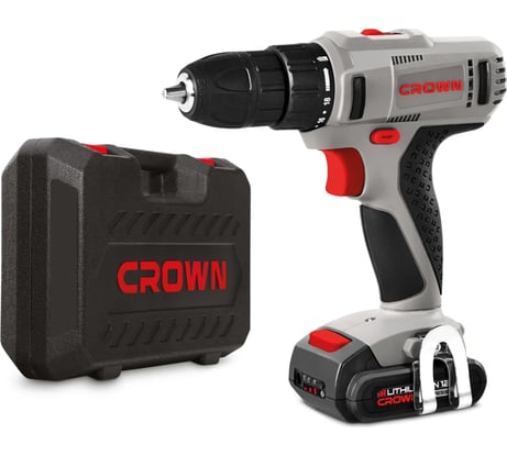 Аккумуляторный шуруповерт Crown CT21052LH BMC CT21052LH-1.5 BMC