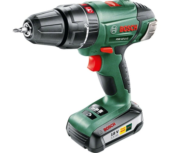 Ударная дрель-шуруповерт Bosch PSB 18 LI-2 0.603.982.30B