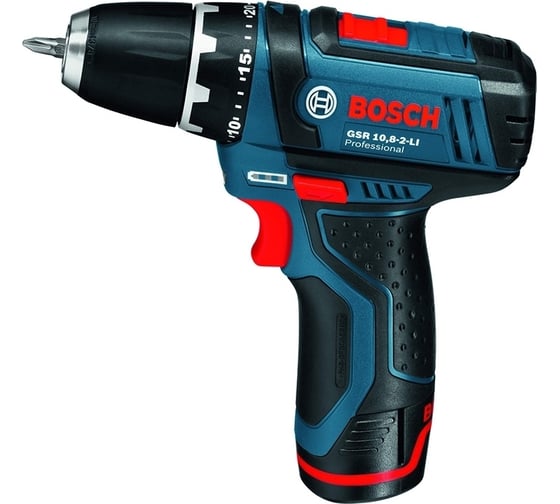 Аккумуляторная дрель-шуруповерт Bosch Li-Ion 12 В GSR 12V-15 0601868109