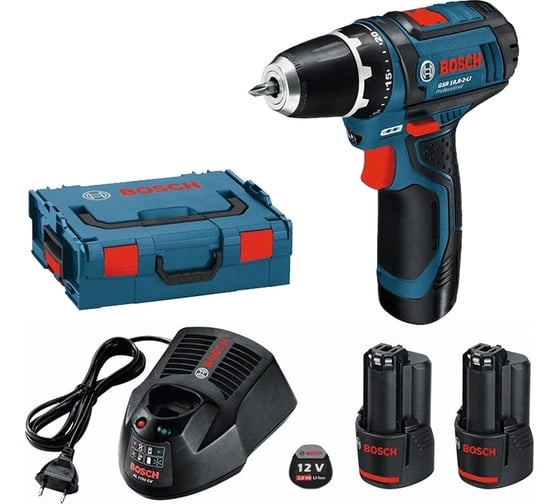 Аккумуляторная дрель-шуруповерт Bosch Li-Ion 12 В GSR 12V-15 0601868109